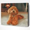 Brown Poodle Dog Paint By Number