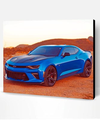 Chevrolet Camaro paint by numbers