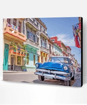 Cuba Havana Streets Paint By Number