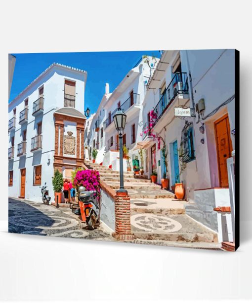 Frigiliana Spain Paint By Number