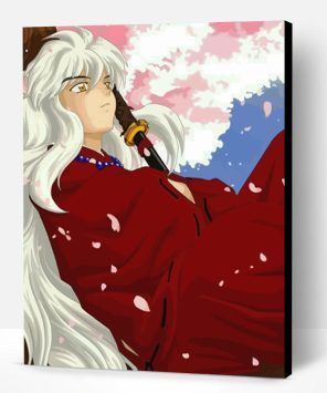 Lonely Inuyasha Paint By Number