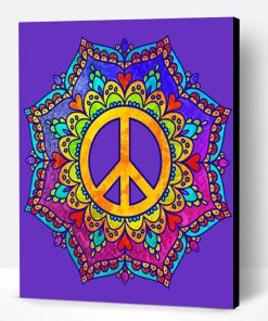 Mandala Peace Paint By Number