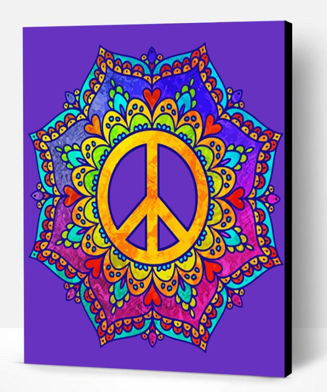 Mandala Peace Paint By Number