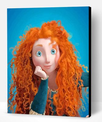 Merida The Brave Princess Paint By Number