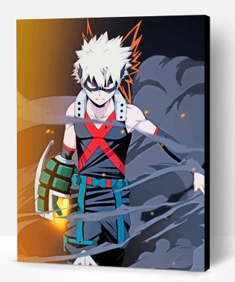 My Hero Academia Bakugo Paint By Number