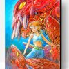 Nausicaa Of The Valley Of The Wind Poster Paint By Number