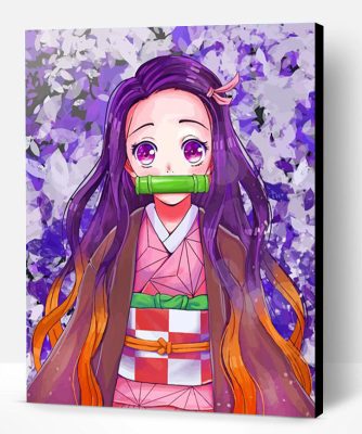 Nezuko Kamado Paint By Number