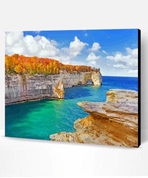 Pictured Rocks National Lakeshore Paint By Number