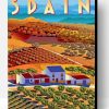 Spain Landscape Poster Paint By Number