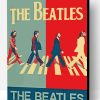 The Beatles Illustration Paint By Number