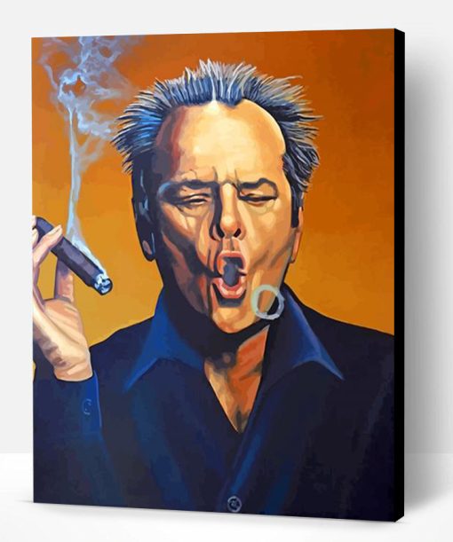 aesthetic jack nicholson art paint by number