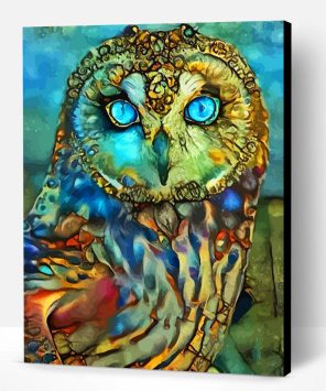 Artistic Owl Paint By Number