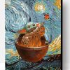 Baby Yoda Starry Night Paint By Number