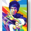 Bruce Lee Pop Art Paint By Number
