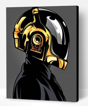 Daft Punk Pop Art Paint By Number