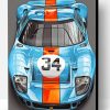 Ford GT40 Car Paint By Number