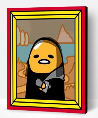 Gudetama Mona Lisa Paint By Number