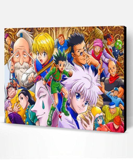 Hunter X Hunter Anime Paint By Number