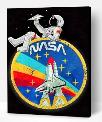 Nasa Space Man Paint By Number