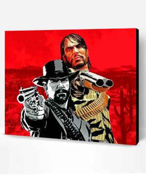 Red Dead Redemption Paint By Number