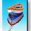 Skiff Water Reflection Paint By Number