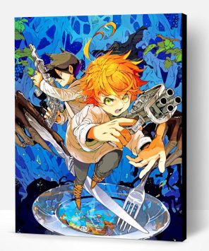 The Promised Neverland Manga Paint By Number