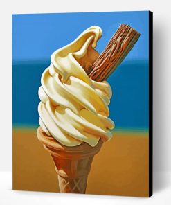 Vintage Ice Cream Paint By Number