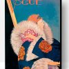 vintage vogue poster paint by number