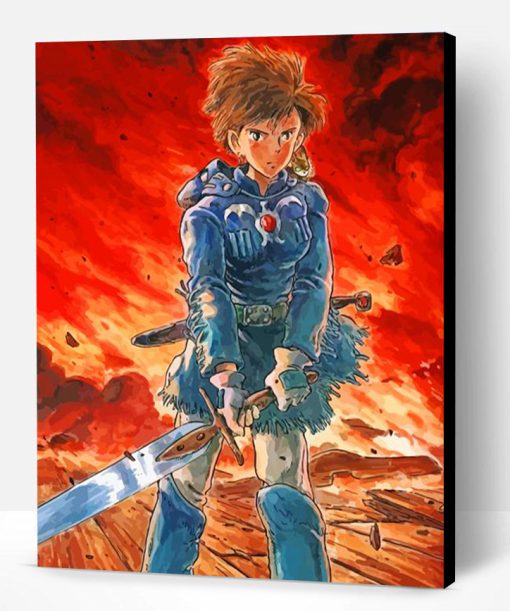 Warrior Nausicaa Paint By Number