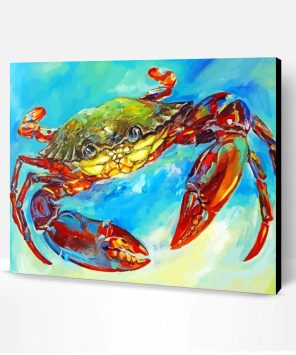 Colorful Crab Art Paint By Number