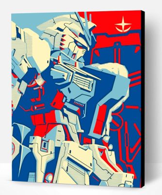 Gundam Illustration Paint By Number