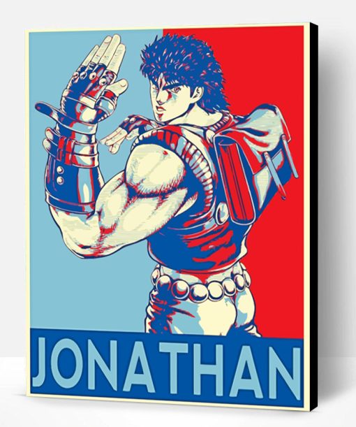 Jonathan Joestar Illustration Paint By Number