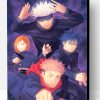 Jujutsu Anime Characters Paint By Number