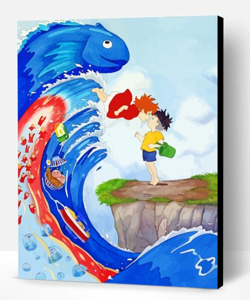 Ponyo Studio Ghibli Paint By Number