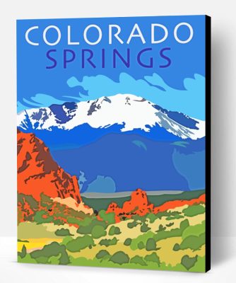 Spring Colorado Paint By Number