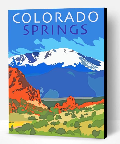 Spring Colorado Paint By Number