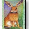 Cute Brown Hare - Paint By Number