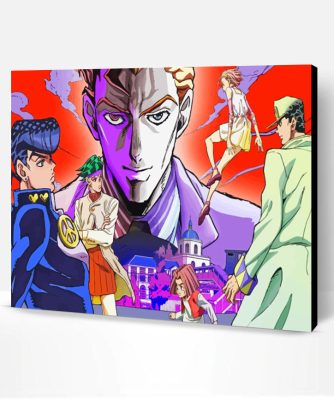 Jojo Bizarre Adventure Paint By Number