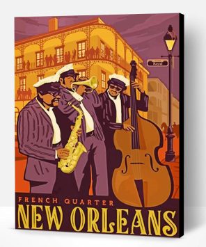 New Orleans Paint By Number