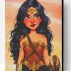Wonder Woman Animation Paint By Number