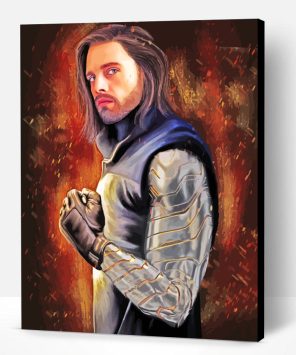 Bucky Barnes Paint By Number