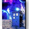 Galaxy Space Tardis Paint By Number