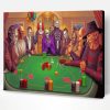 Horror Characters Playing Poker Paint By Number