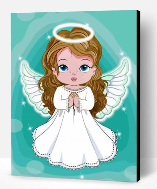 Adorable Angel Paint By Number