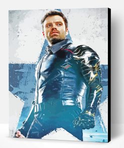 Bucky Barnes Avengers Paint By Number