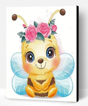 Cute Bee Paint By Number