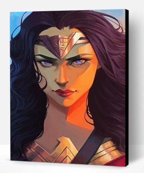 Wonder Woman Marvel Paint By Number