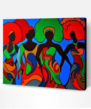 Black Sisterhood Paint By Number