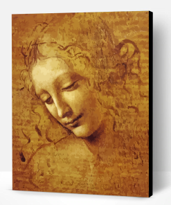 La Scapigliata Leonardo Da Vinci Paint By Number