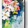 Abstract Flowers Illustration Paint By Number
